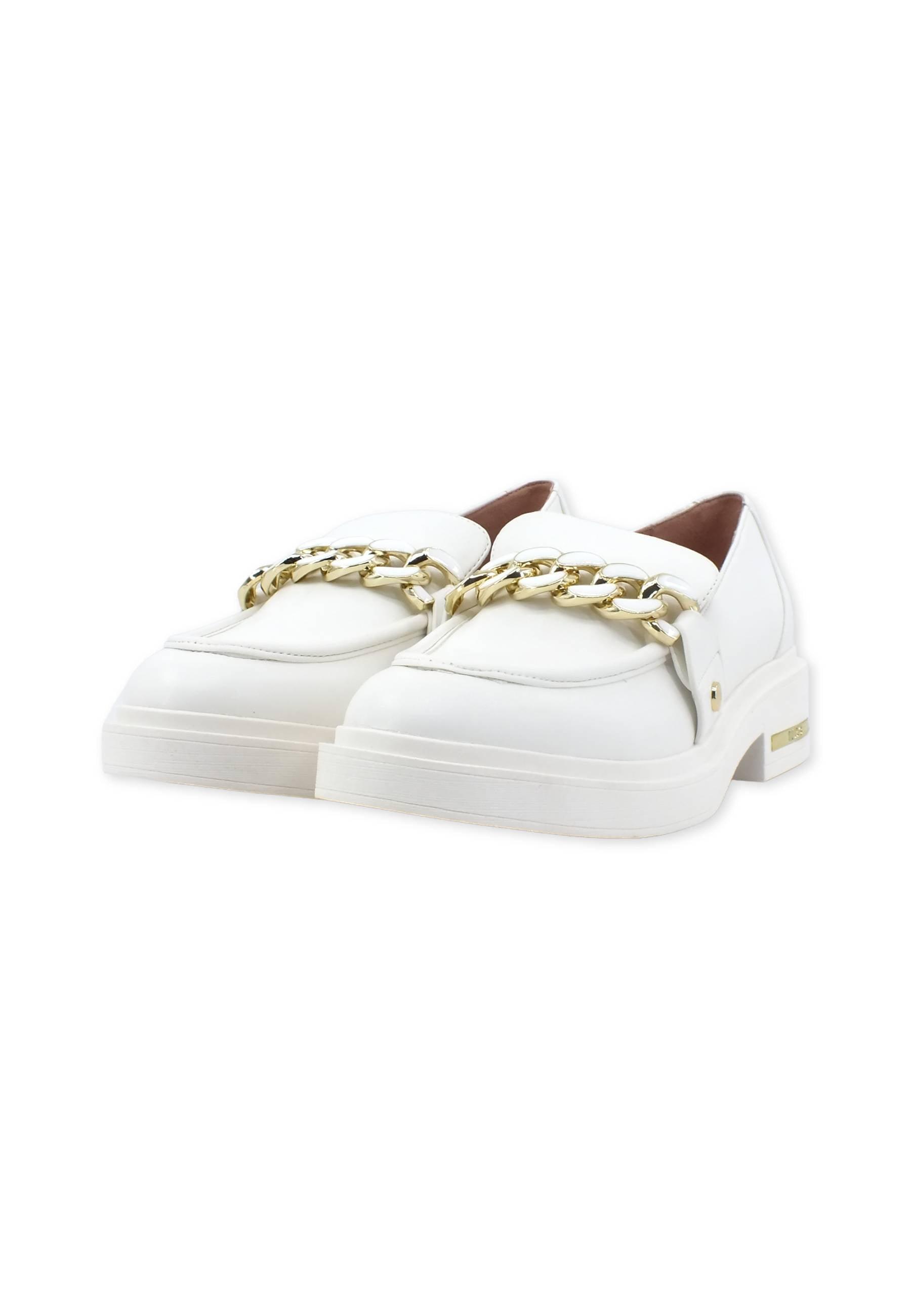 LIU JO Gabrielle 13 Mocassino Donna White SA3013EX014 - Sandrini Calzature e Abbigliamento