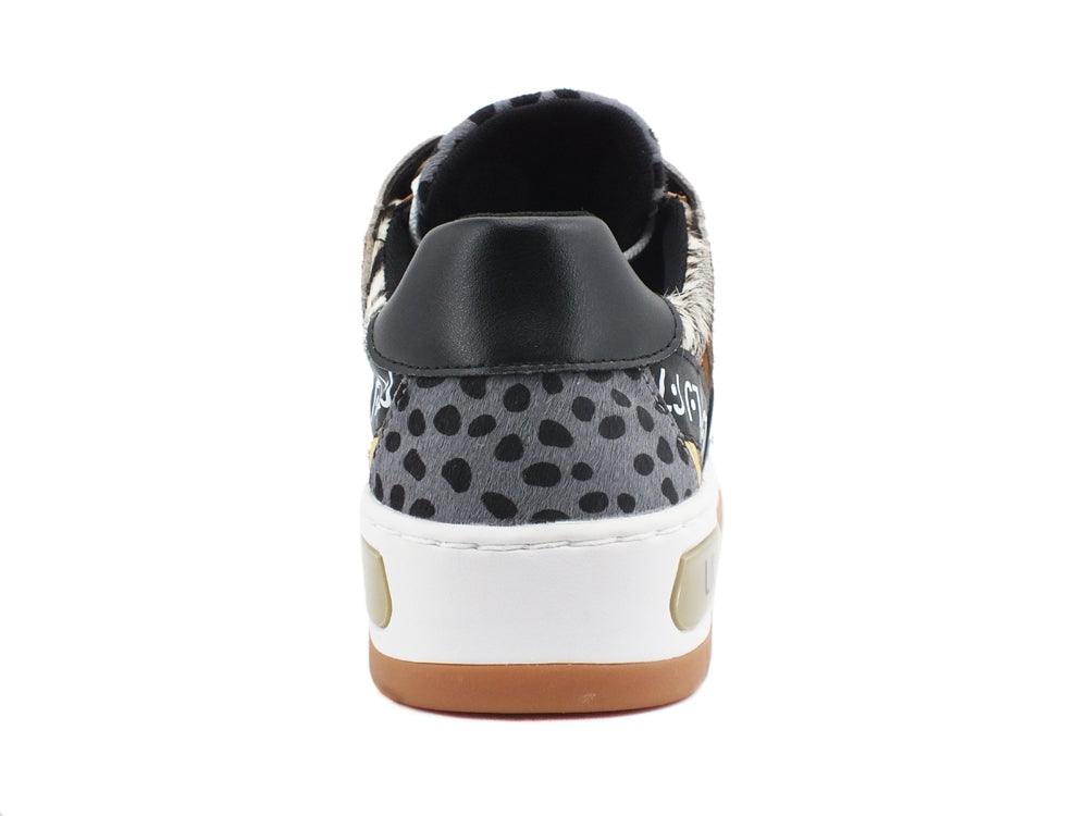 LIU JO Gyn 05 Sneaker Zebra Pietre Mix Pony BA1043PX131 - Sandrini Calzature e Abbigliamento