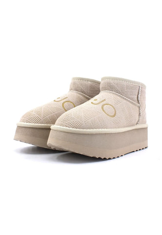 LIU JO Jane 01 Stivaletto Pelo Donna Sand SA4051PX373 - Sandrini Calzature e Abbigliamento