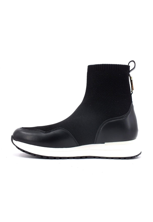 LIU JO Johanna 03 Sneaker Elastic Sock Donna Black BF3137TX346 - Sandrini Calzature e Abbigliamento