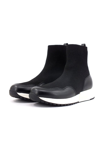LIU JO Johanna 03 Sneaker Elastic Sock Donna Black BF3137TX346 - Sandrini Calzature e Abbigliamento
