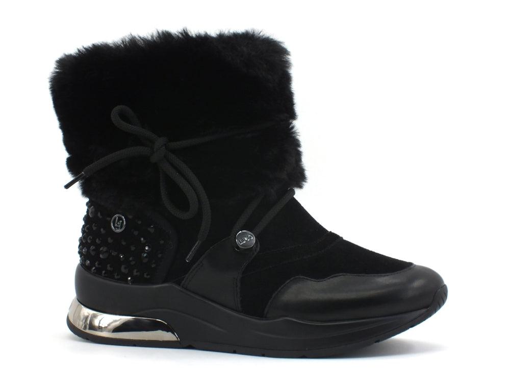 LIU JO Karlie 34 Booty Black B69037P0306 - Sandrini Calzature e Abbigliamento