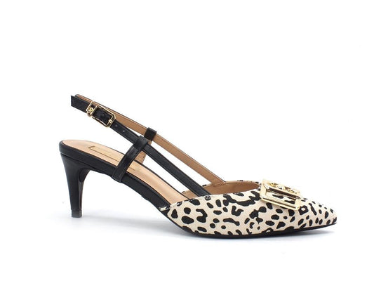 LIU JO Katia 6-Slig Back Sandalo Tacco Animalier Leopard SA1089TX181 - Sandrini Calzature e Abbigliamento