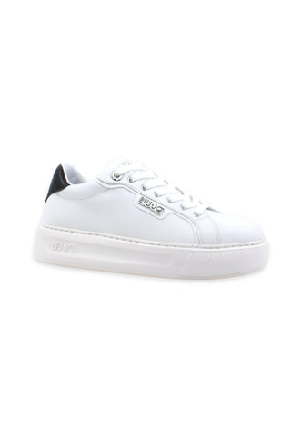 LIU JO Kylie 18 Sneaker Donna White Black BA3131PX136 - Sandrini Calzature e Abbigliamento