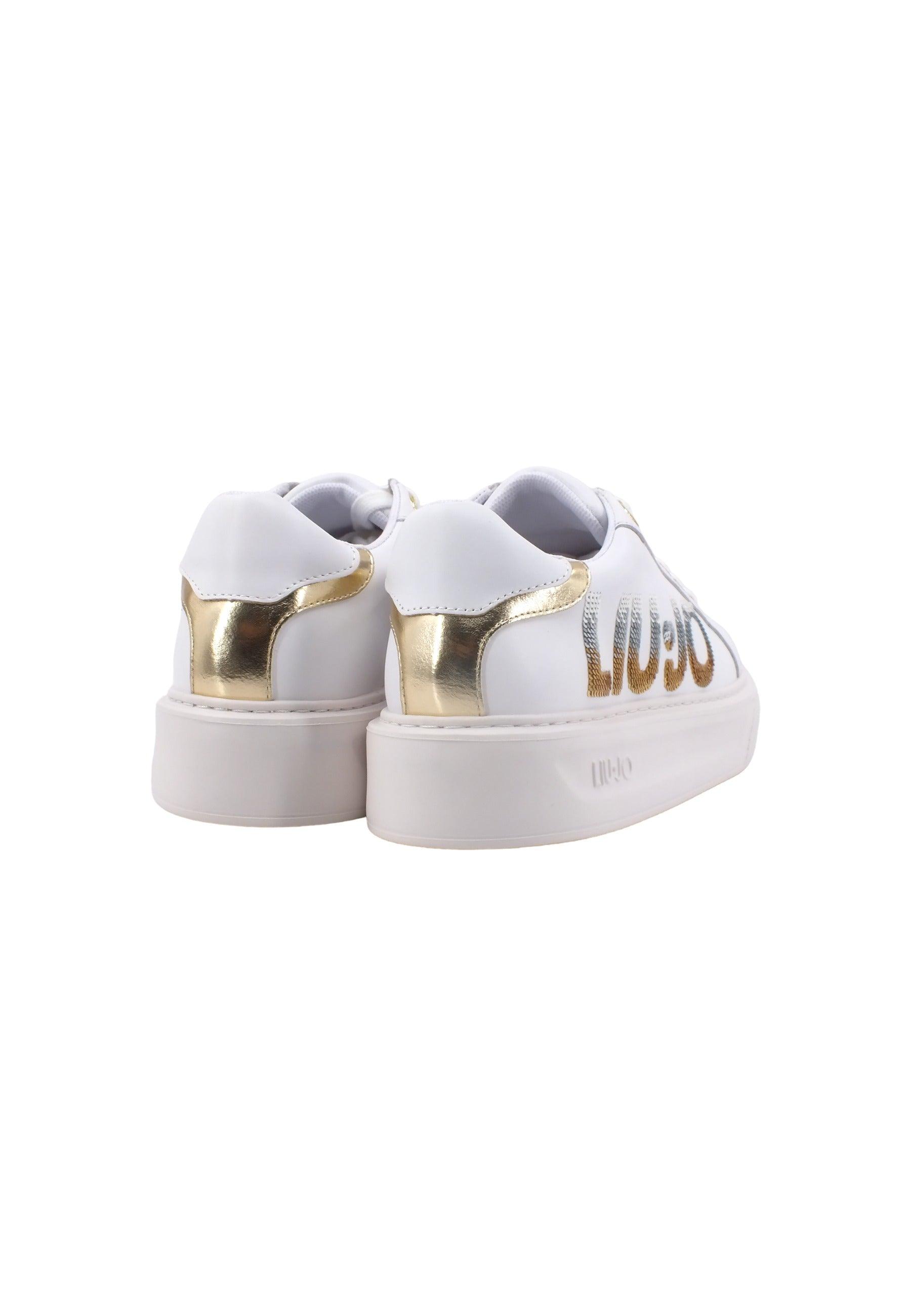 LIU JO Kylie 22 Sneaker Donna White BF3127PX077 - Sandrini Calzature e Abbigliamento