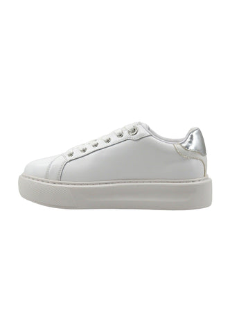 LIU JO Kylie 22 Sneaker Donna White Silver BA4071PX479 - Sandrini Calzature e Abbigliamento