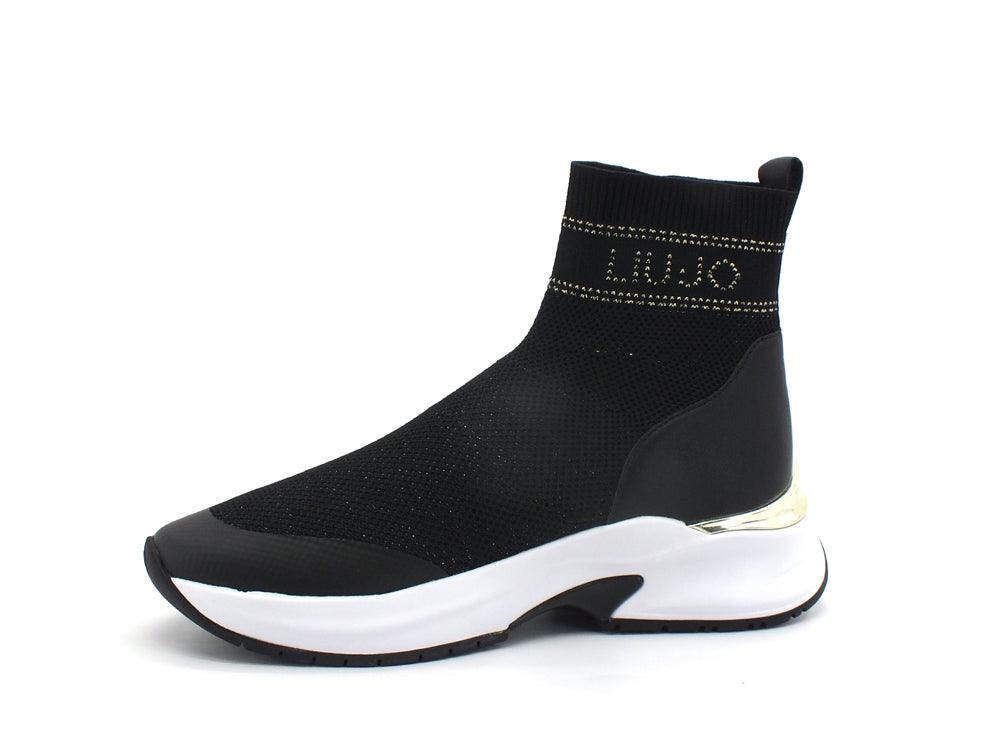 LIU JO Lily 04 Sneaker Calzino Socks Knitting Black BA2091TX047 - Sandrini Calzature e Abbigliamento