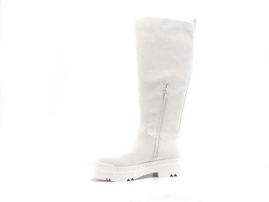 LIU JO Love 18 Stivale Combact Pelle White SF1229EX014 - Sandrini Calzature e Abbigliamento