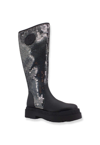 LIU JO Love 32 Stivale Paillettes Donna Black SF2187EX147 - Sandrini Calzature e Abbigliamento