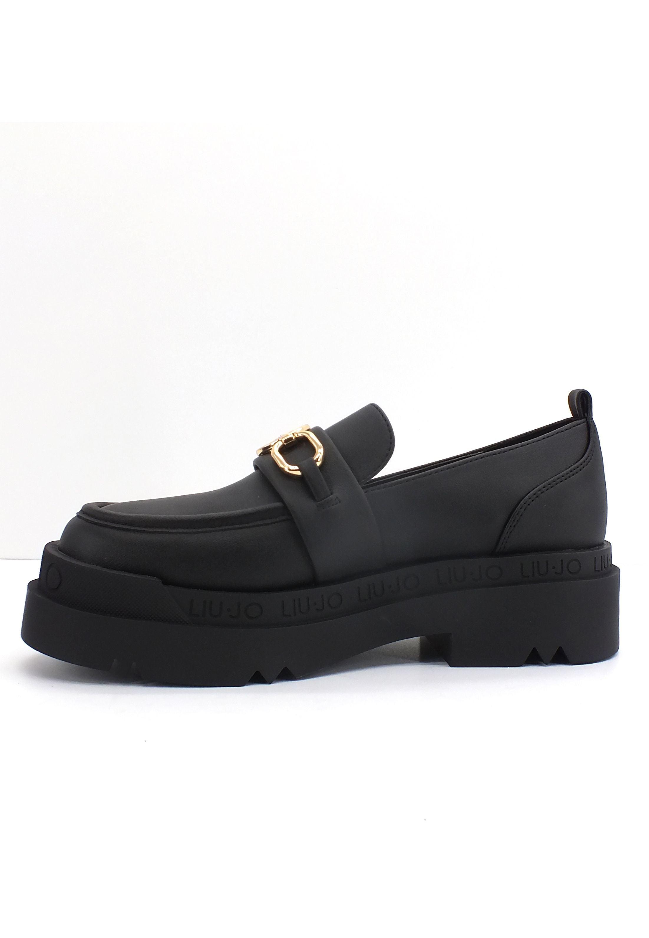 LIU JO Love 35 Mocassino Donna Black SF2259EX014 - Sandrini Calzature e Abbigliamento