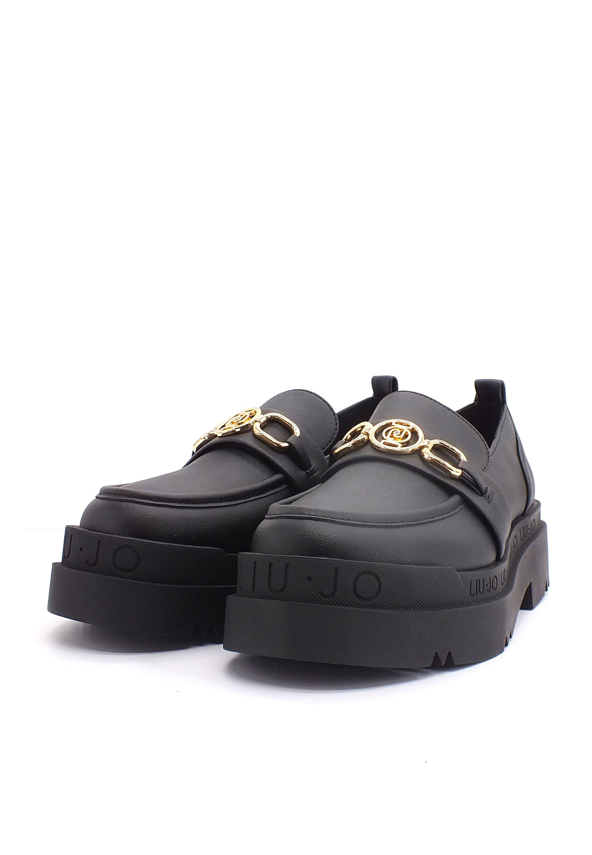 LIU JO Love 35 Mocassino Donna Black SF2259EX014 - Sandrini Calzature e Abbigliamento