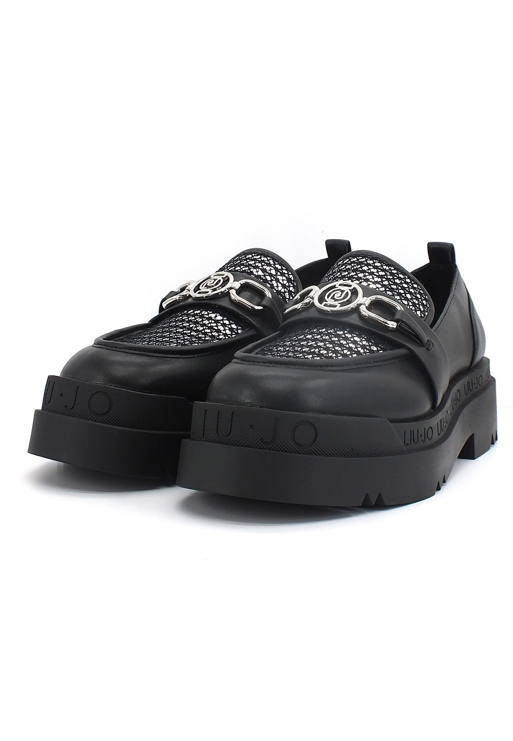LIU JO Love 36 Mocassino Paillettes Donna Black SF2261EX147 - Sandrini Calzature e Abbigliamento