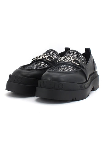 LIU JO Love 36 Mocassino Paillettes Donna Black SF2261EX147 - Sandrini Calzature e Abbigliamento