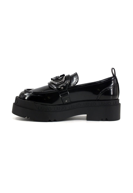 LIU JO Love 41 Mocassino Donna Black SF3039EX196 - Sandrini Calzature e Abbigliamento