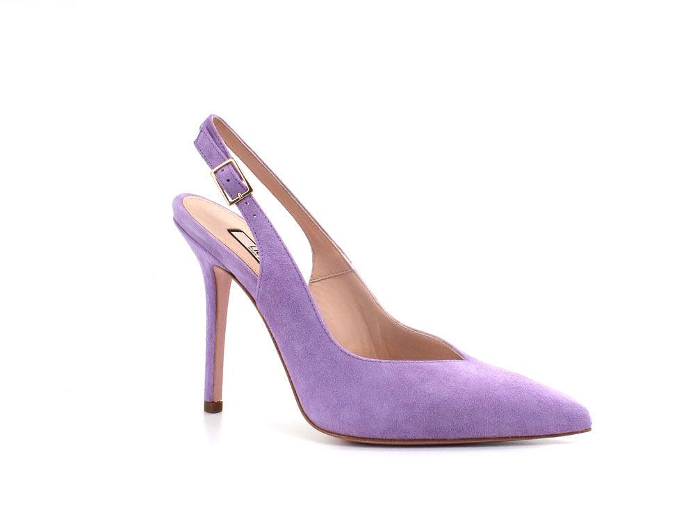 LIU JO Marilyn 4 Slingback Sandalo Tacco Lilac Viola SXX547P0021 - Sandrini Calzature e Abbigliamento