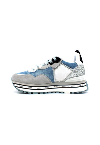 LIU JO Maxi Wonder 01 Sneaker Donna Denim BA3013TX303 - Sandrini Calzature e Abbigliamento