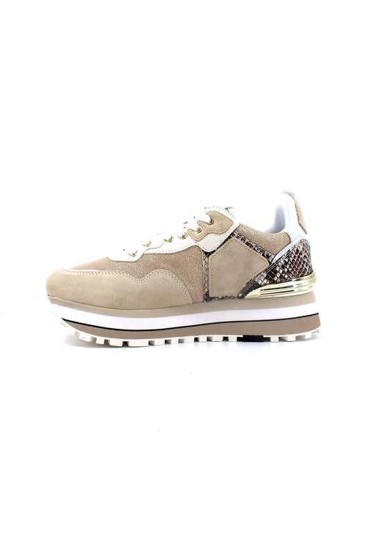 LIU JO Maxi Wonder 01 Sneaker Donna Light Gold BA3013EX161 - Sandrini Calzature e Abbigliamento