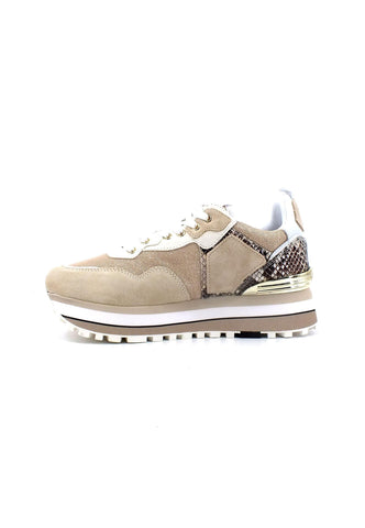 LIU JO Maxi Wonder 01 Sneaker Donna Light Gold BA3013EX161 - Sandrini Calzature e Abbigliamento