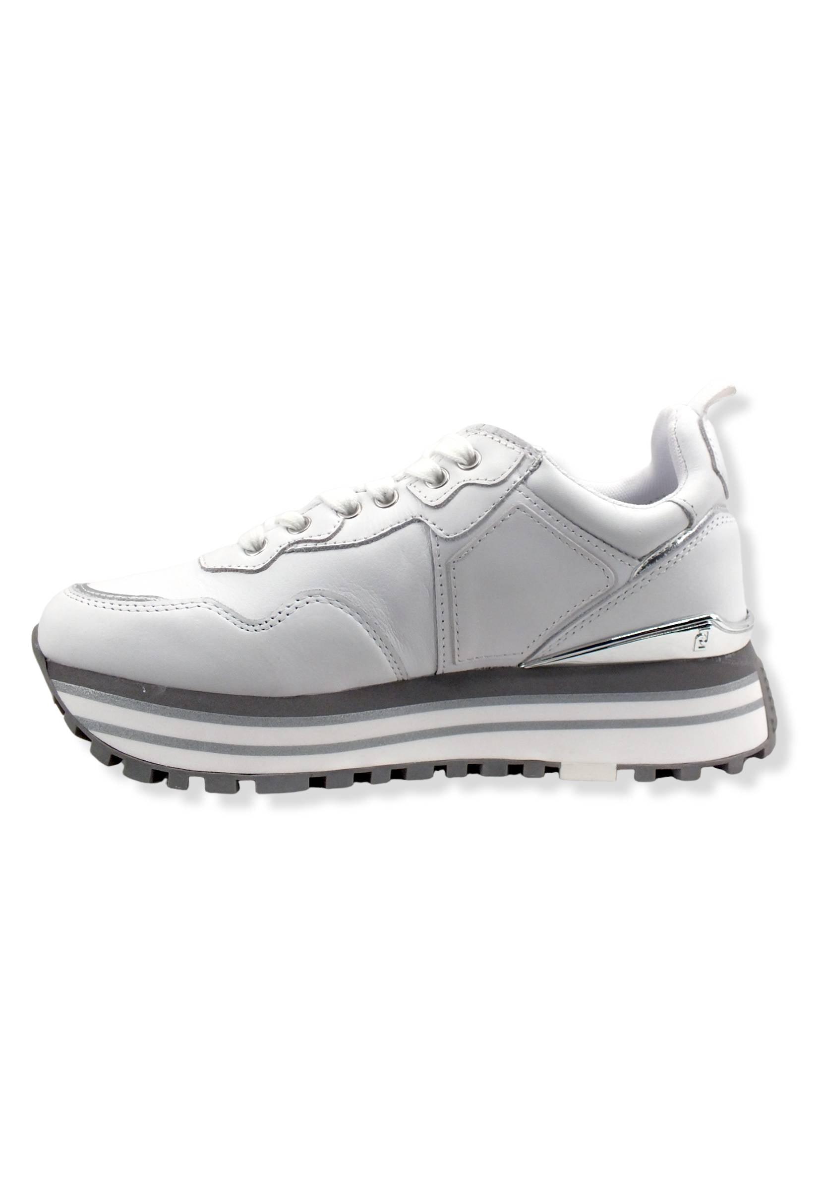 LIU JO Maxi Wonder 01 Sneaker Donna White BF2095P0102 - Sandrini Calzature e Abbigliamento