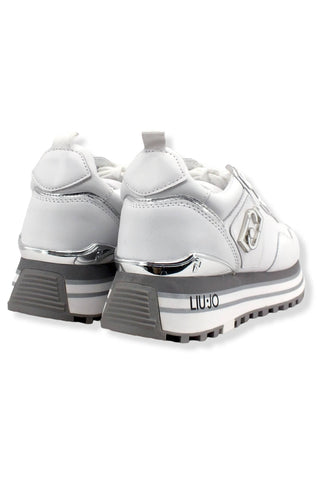 LIU JO Maxi Wonder 01 Sneaker Donna White BF2095P0102 - Sandrini Calzature e Abbigliamento