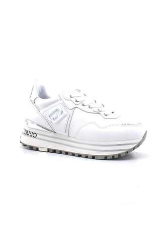 LIU JO Maxi Wonder 01 Sneaker Donna White BF3003P0102 - Sandrini Calzature e Abbigliamento