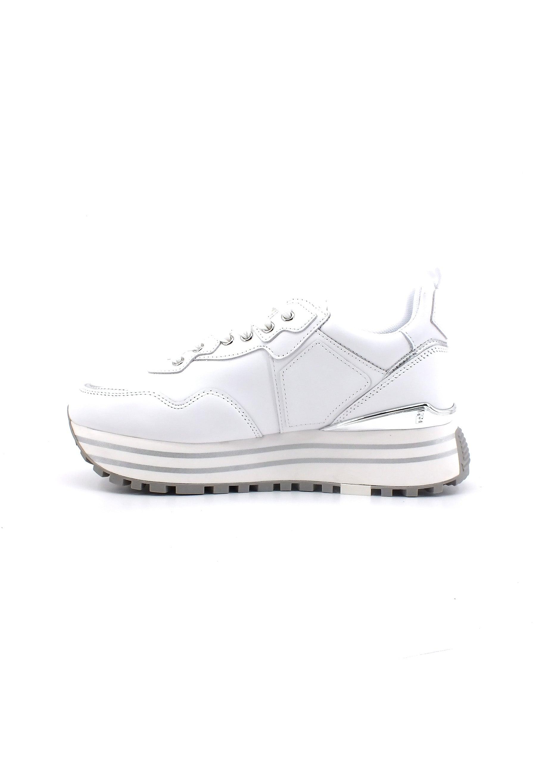 LIU JO Maxi Wonder 01 Sneaker Donna White BF3003P0102 - Sandrini Calzature e Abbigliamento
