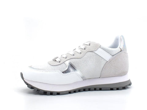 LIU JO Maxi Wonder 1 Sneaker Mesh Silver BA2027PX030 - Sandrini Calzature e Abbigliamento
