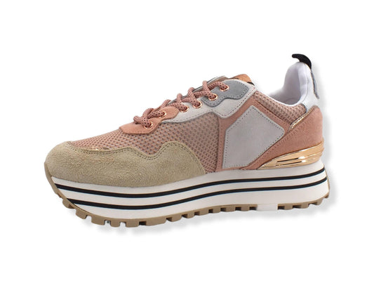LIU JO Maxi Wonder 1 Sneaker Rosa Phard BA2051PX027 - Sandrini Calzature e Abbigliamento
