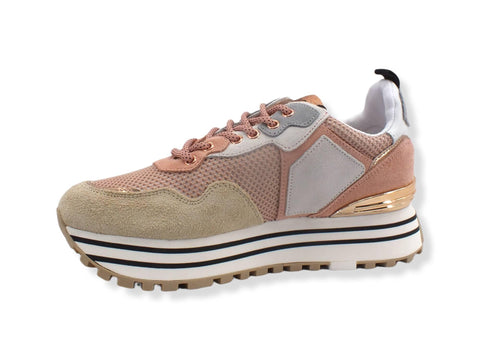 LIU JO Maxi Wonder 1 Sneaker Rosa Phard BA2051PX027 - Sandrini Calzature e Abbigliamento