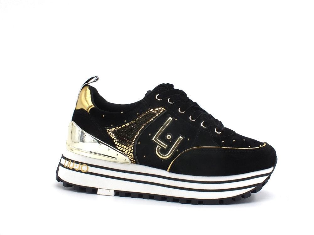 LIU JO Maxi Wonder 20 Sneaker Cow Suede - Sandrini Calzature e Abbigliamento