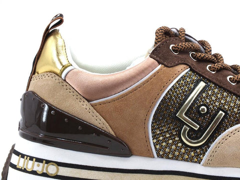 LIU JO Maxi Wonder 20 Sneaker Cow Suede - Sandrini Calzature e Abbigliamento