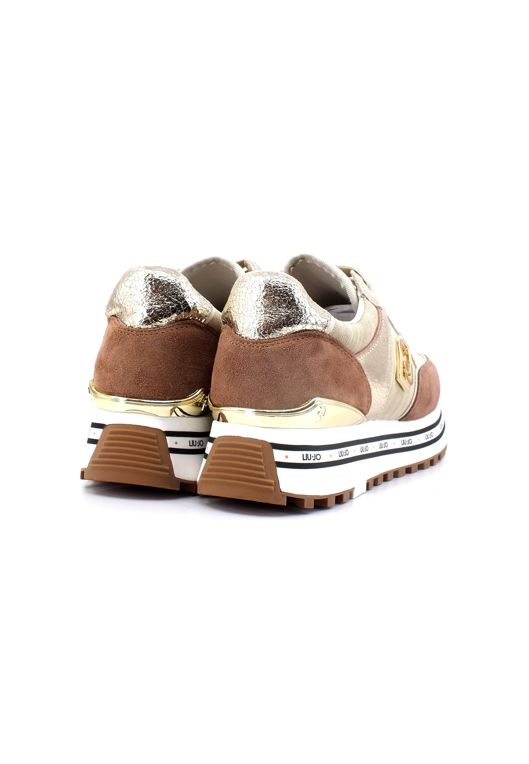 LIU JO Maxi Wonder 20 Sneaker Donna Tan Beige BF3009PX388 - Sandrini Calzature e Abbigliamento