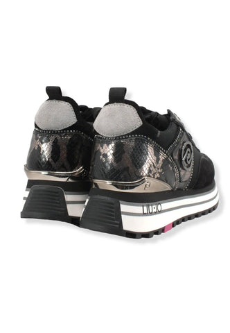 LIU JO Maxi Wonder 24 Sneaker Donna Black BF2103PX300 - Sandrini Calzature e Abbigliamento