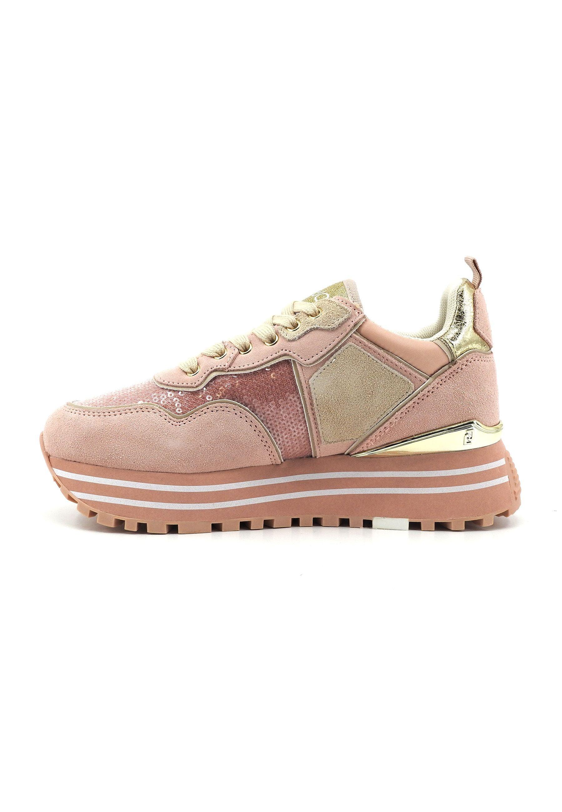 LIU JO Maxi Wonder 24 Sneaker Donna Blossom Rosa BA4049PX064 - Sandrini Calzature e Abbigliamento