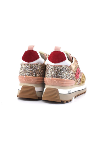 LIU JO Maxi Wonder 24 Sneaker Donna Gold BF3013TX007 - Sandrini Calzature e Abbigliamento