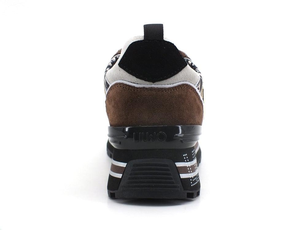 LIU JO Maxi Wonder 24 Sneaker Suede - Sandrini Calzature e Abbigliamento