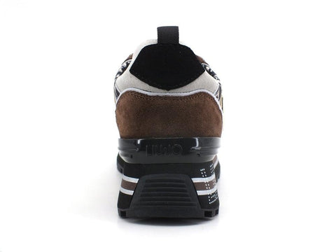 LIU JO Maxi Wonder 24 Sneaker Suede - Sandrini Calzature e Abbigliamento