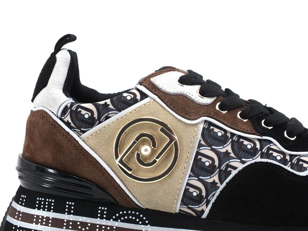 LIU JO Maxi Wonder 24 Sneaker Suede - Sandrini Calzature e Abbigliamento