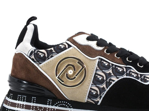 LIU JO Maxi Wonder 24 Sneaker Suede - Sandrini Calzature e Abbigliamento