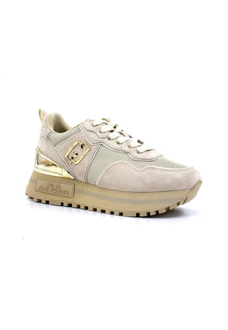 LIU JO Maxi Wonder 52 Sneaker Donna Egg Shell Beige BF3011PX027 - Sandrini Calzature e Abbigliamento