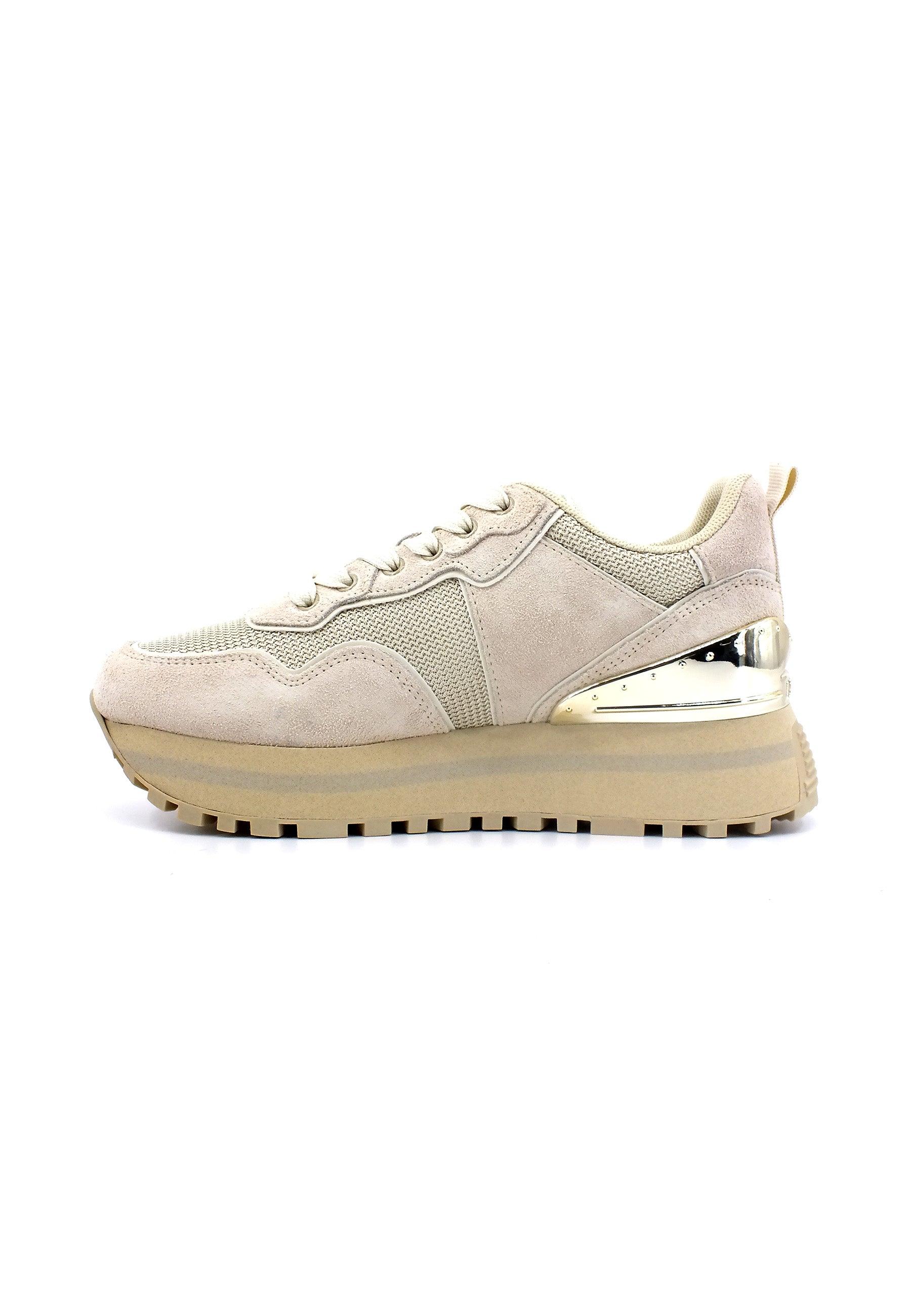 LIU JO Maxi Wonder 52 Sneaker Donna Egg Shell Beige BF3011PX027 - Sandrini Calzature e Abbigliamento