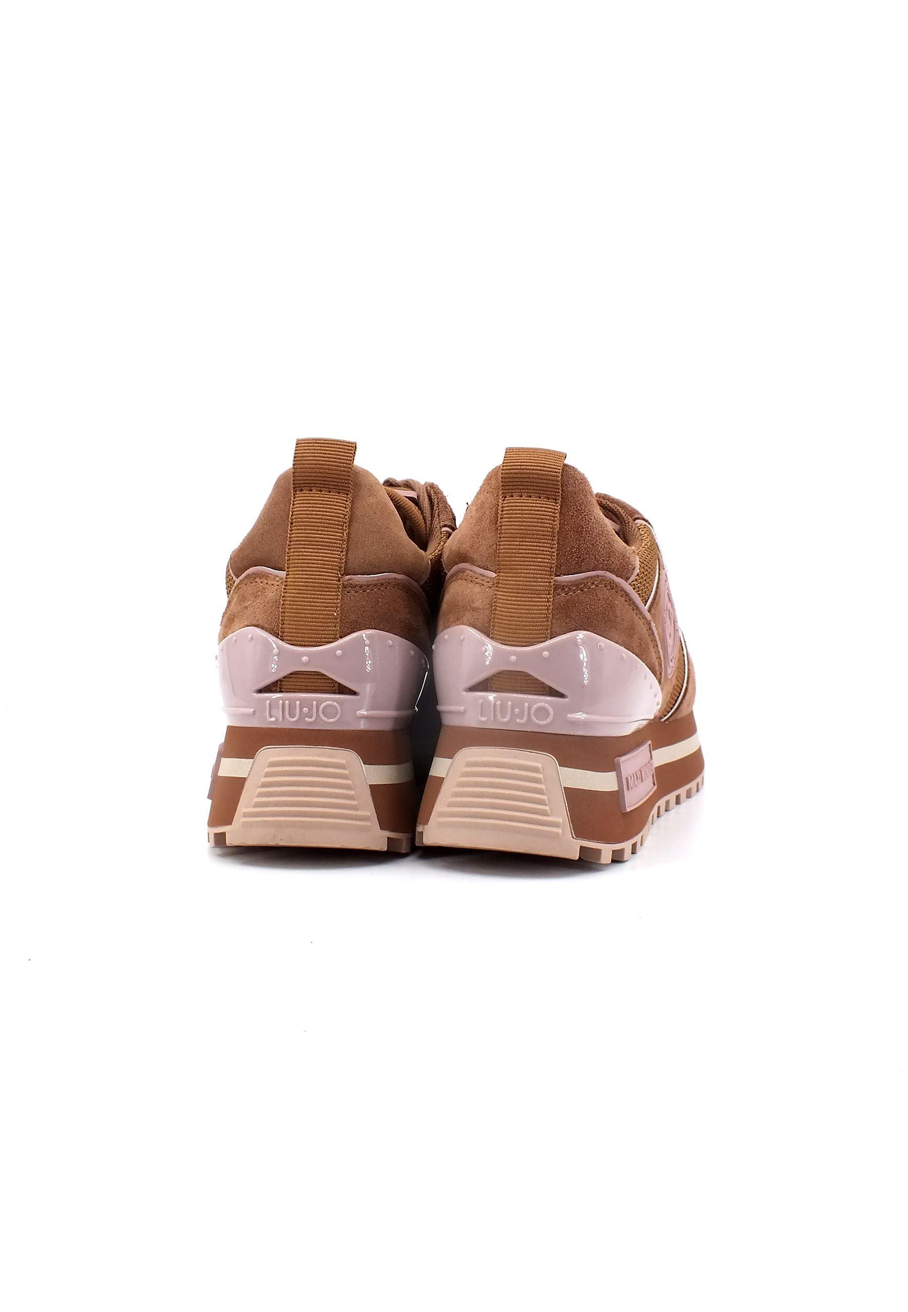 LIU JO Maxi Wonder 52 Sneaker Donna Tan BA3085PX027 - Sandrini Calzature e Abbigliamento