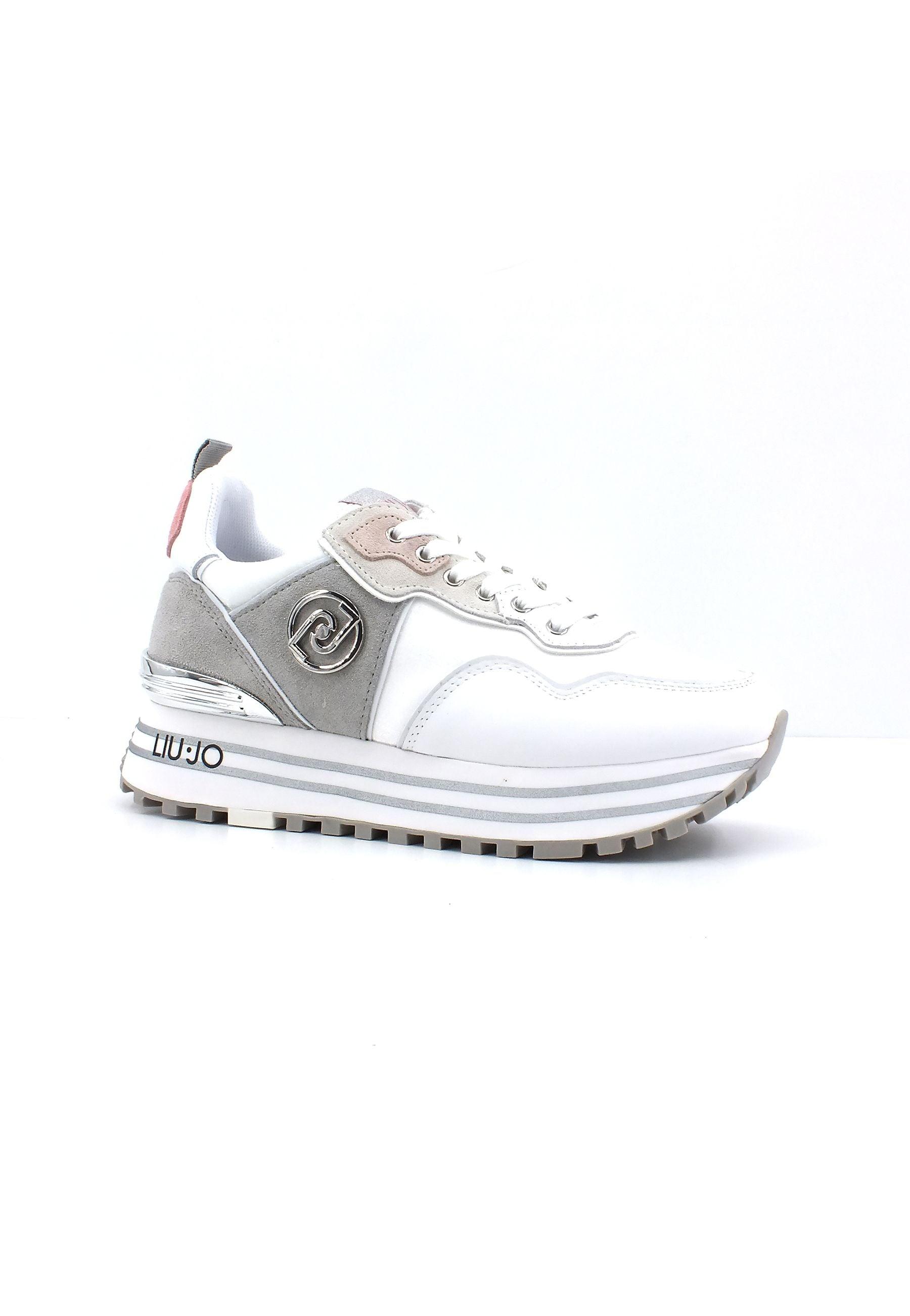 LIU JO Maxi Wonder 55 Sneaker Donna White Loft BA3075PX342 - Sandrini Calzature e Abbigliamento