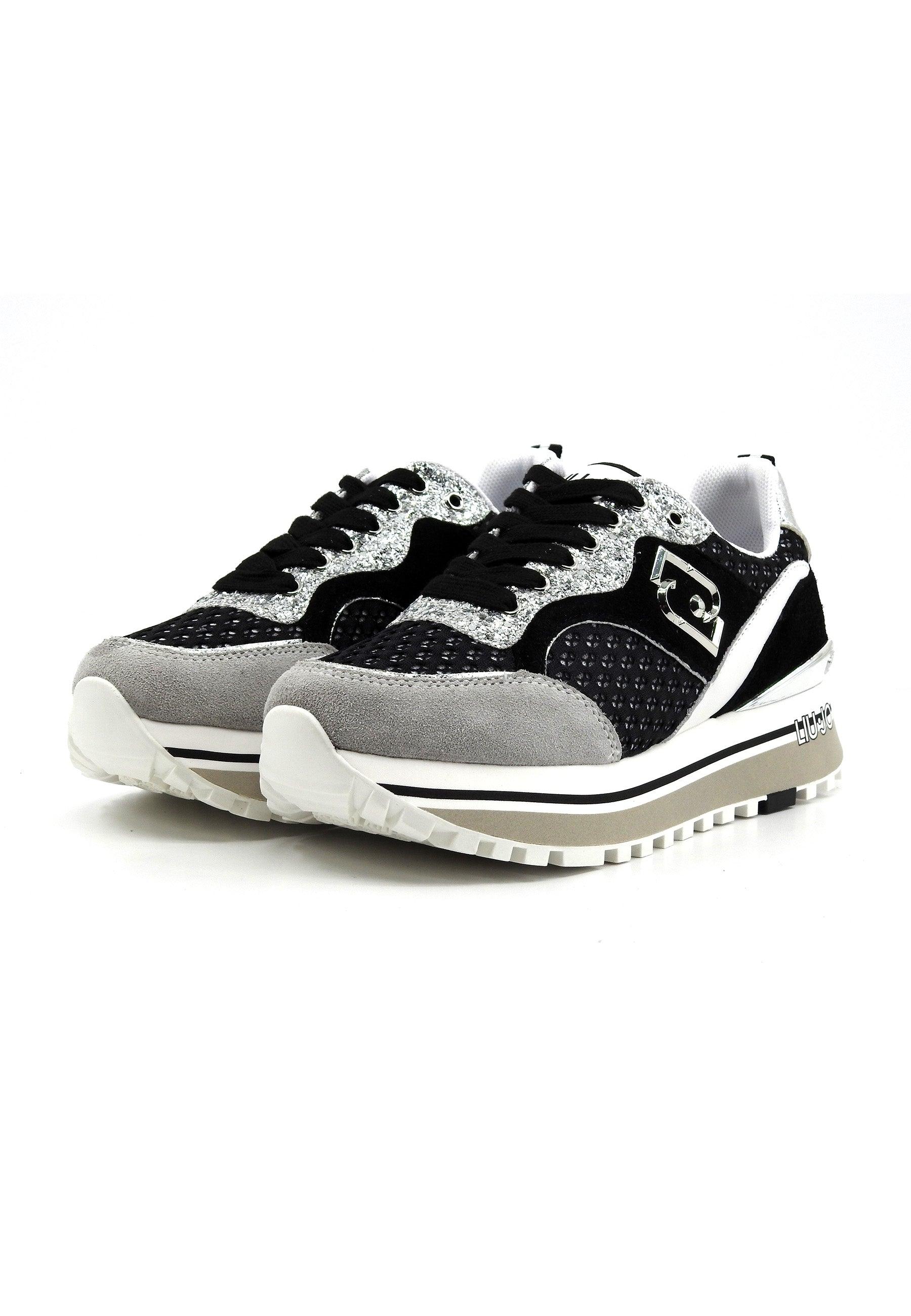 LIU JO Maxi Wonder 73 Sneaker Donna Black BA4059TX394 - Sandrini Calzature e Abbigliamento