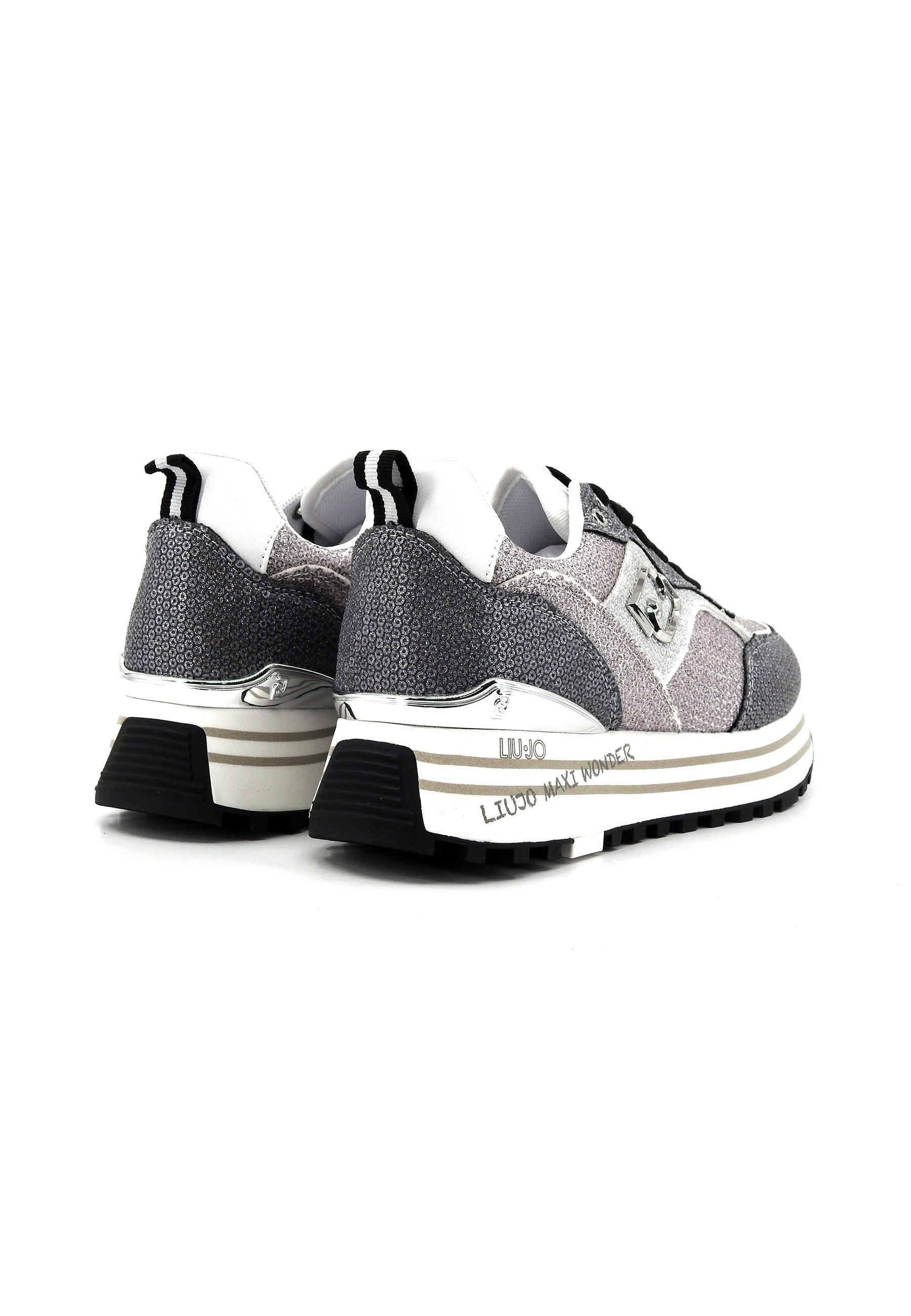LIU JO Maxi Wonder 73 Sneaker Paillettes Donna Multicolor Fantasia BA4059TX055 - Sandrini Calzature e Abbigliamento