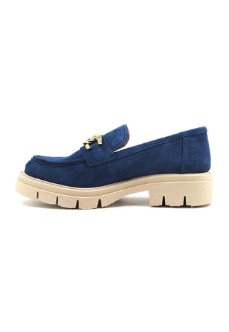 LIU JO Miranda 718 Mocassino Donna Blu 4A4715PX002 - Sandrini Calzature e Abbigliamento