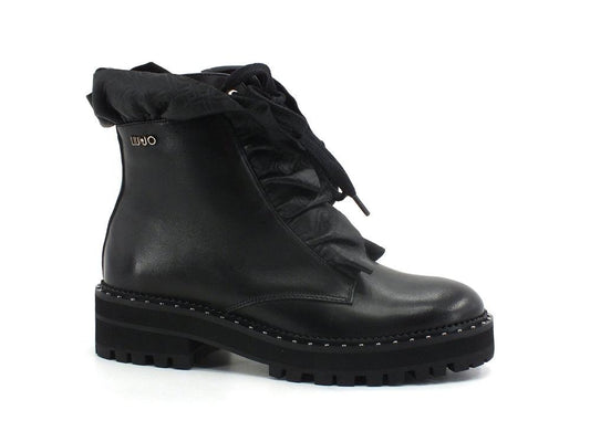 LIU JO Pink 148 Anfibio Stivaletto Biker Voile - Sandrini Calzature e Abbigliamento