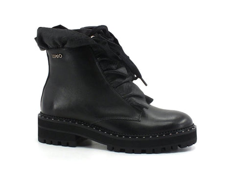 LIU JO Pink 148 Anfibio Stivaletto Biker Voile - Sandrini Calzature e Abbigliamento