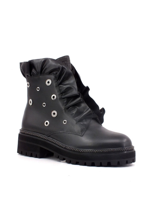 LIU JO Pink 148 Stivaletto Anfibio Donna Black SF3073P0102 - Sandrini Calzature e Abbigliamento