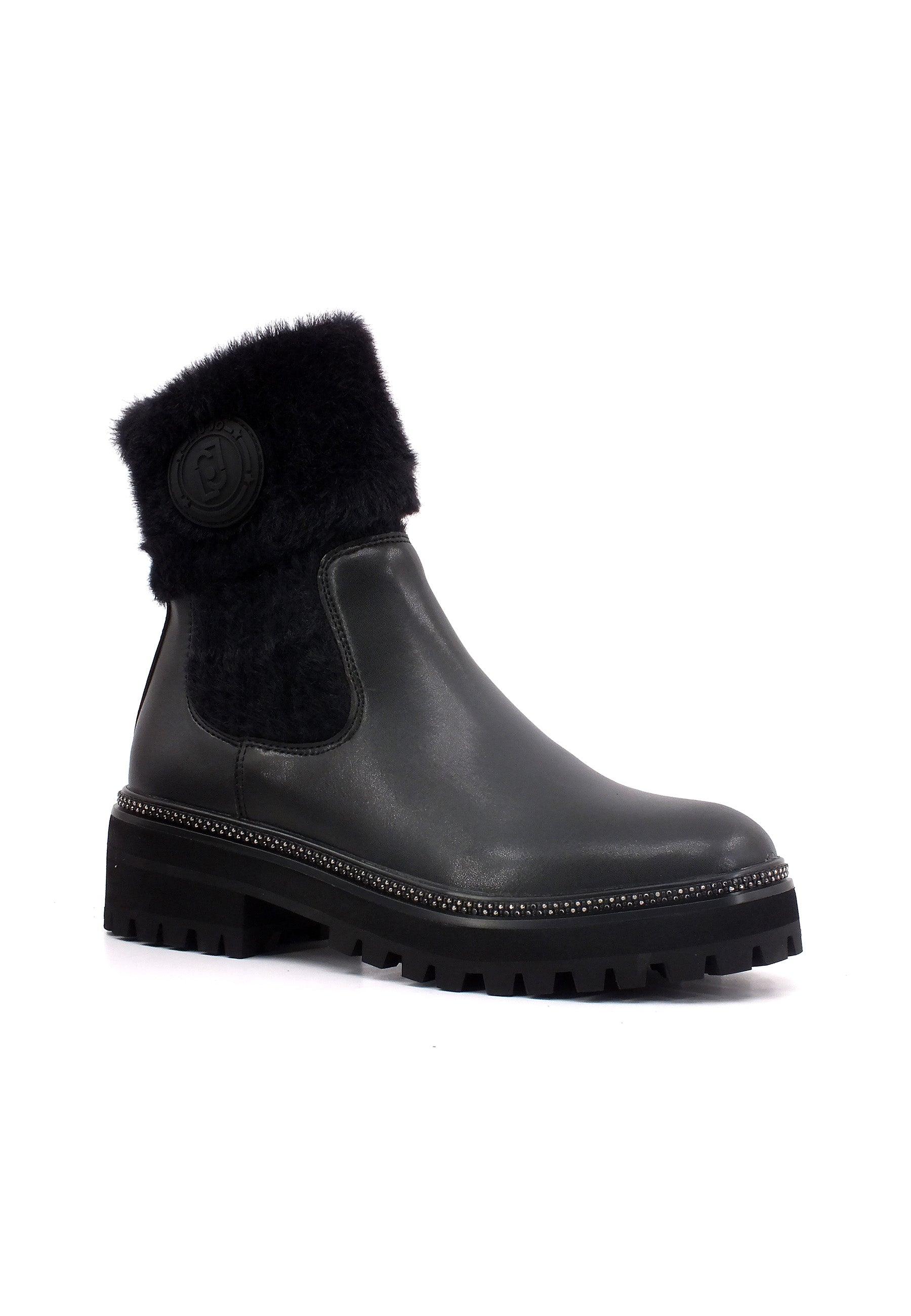 LIU JO Pink 226 Stivaletto Polacco Donna Black SF3199PX432 - Sandrini Calzature e Abbigliamento